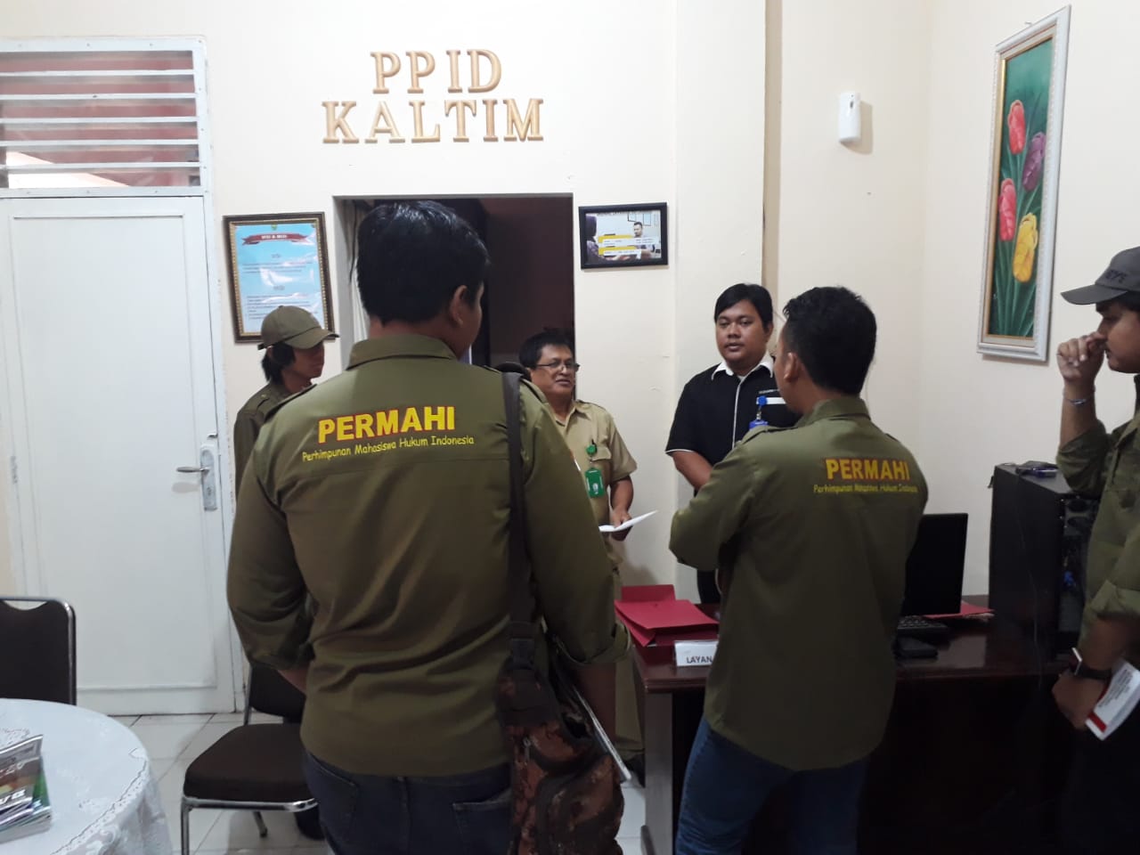PPID Kaltim Beri Wawasan  PERMAHI Samarinda  Cara  Bermohonan Informasi